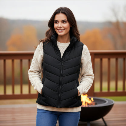 Sleeveless Puffer Vest photo 19