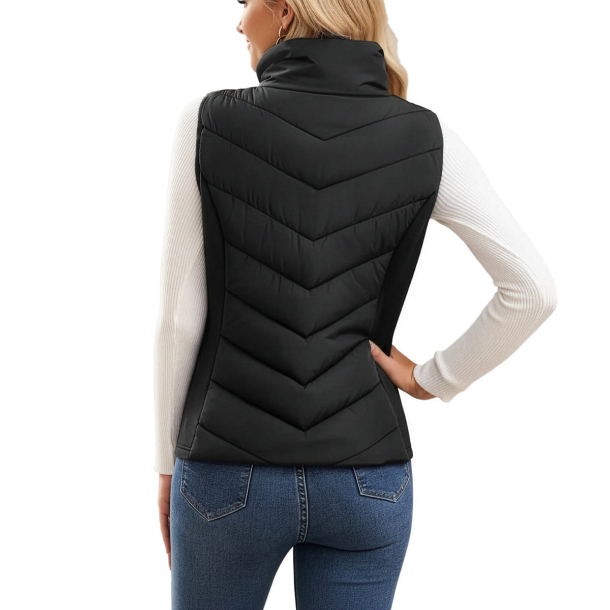 Sleeveless Puffer Vest photo 25