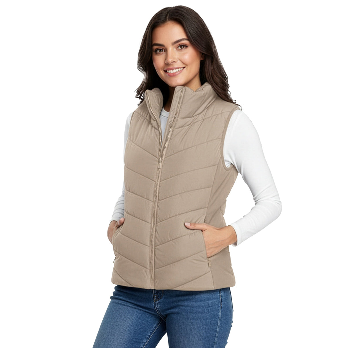 Sleeveless Puffer Vest photo 13