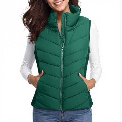 Sleeveless Puffer Vest photo 16
