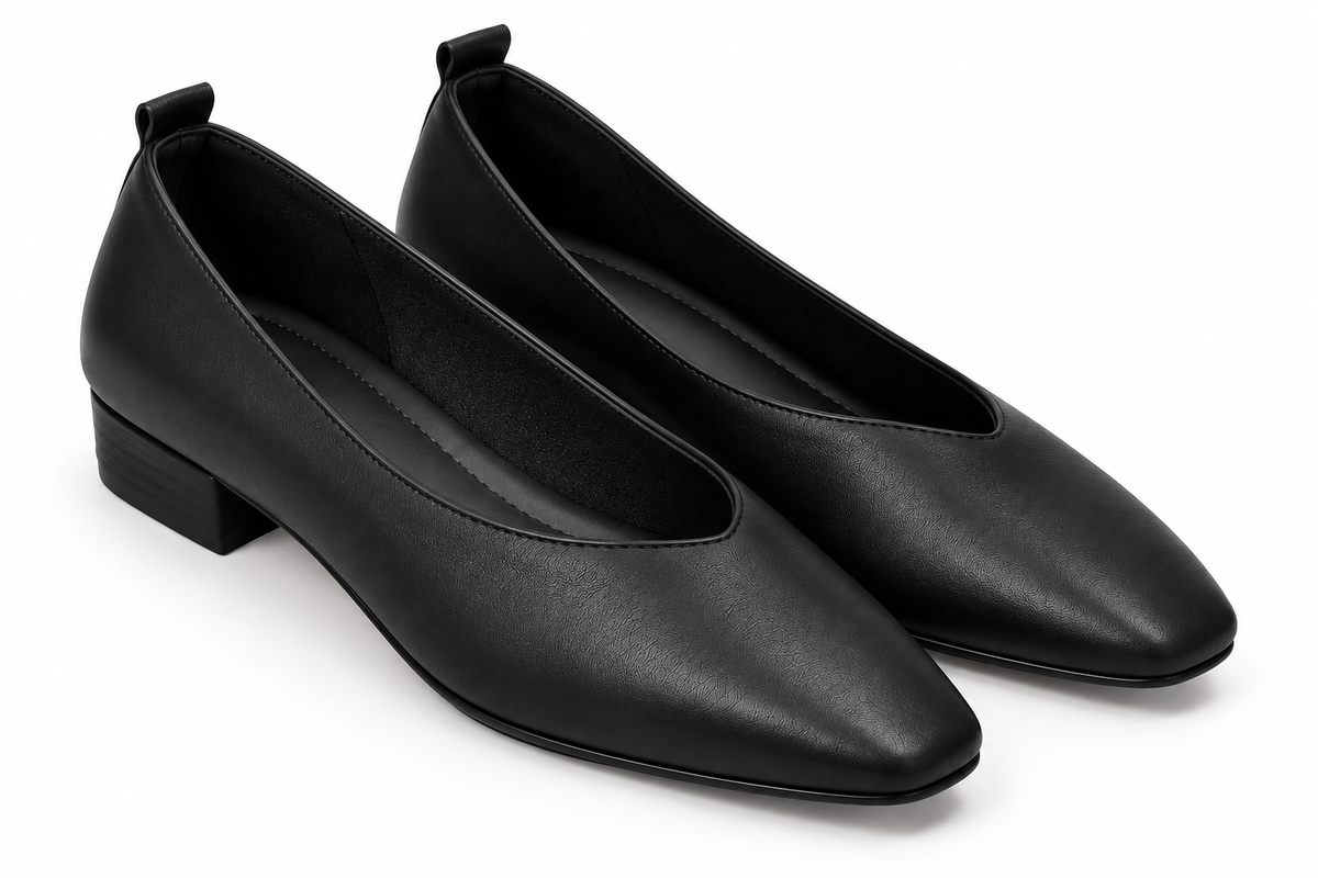 Margot | Square Toe Mary Jane Flats photo 7