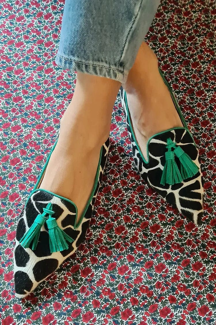 Brooke Women's Loafers with an Animal Print, photo 2