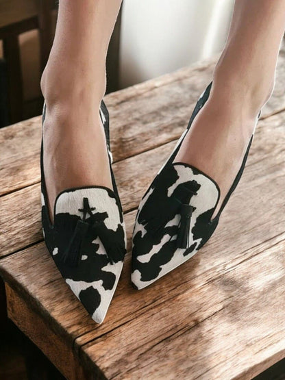Brooke Women's Loafers with an Animal Print, photo 3