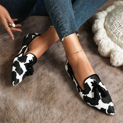 Brooke Women's Loafers with an Animal Print, photo 4