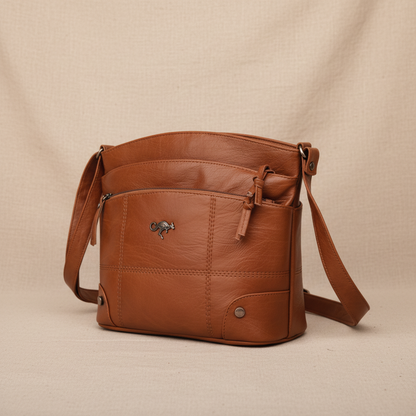 Camille Small Structured Leather Bag, photo 5