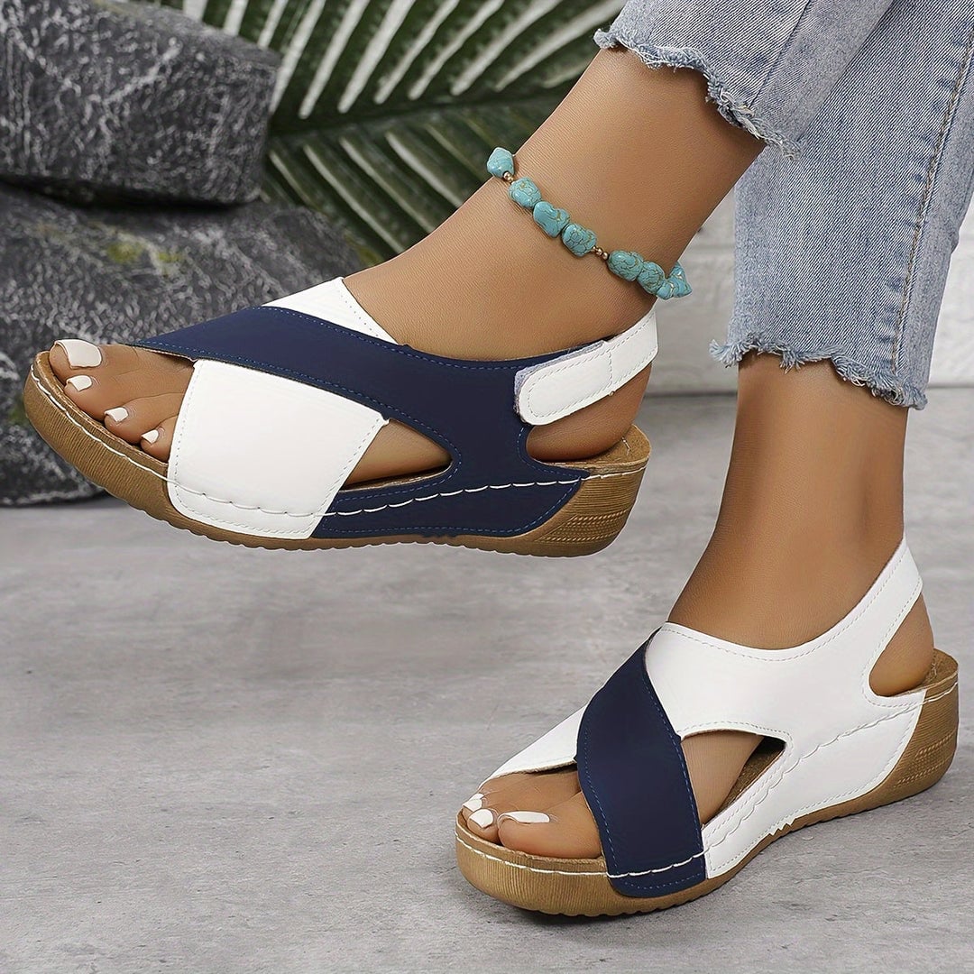 Dakota Women's Sandals with Colour Blocking, photo 1