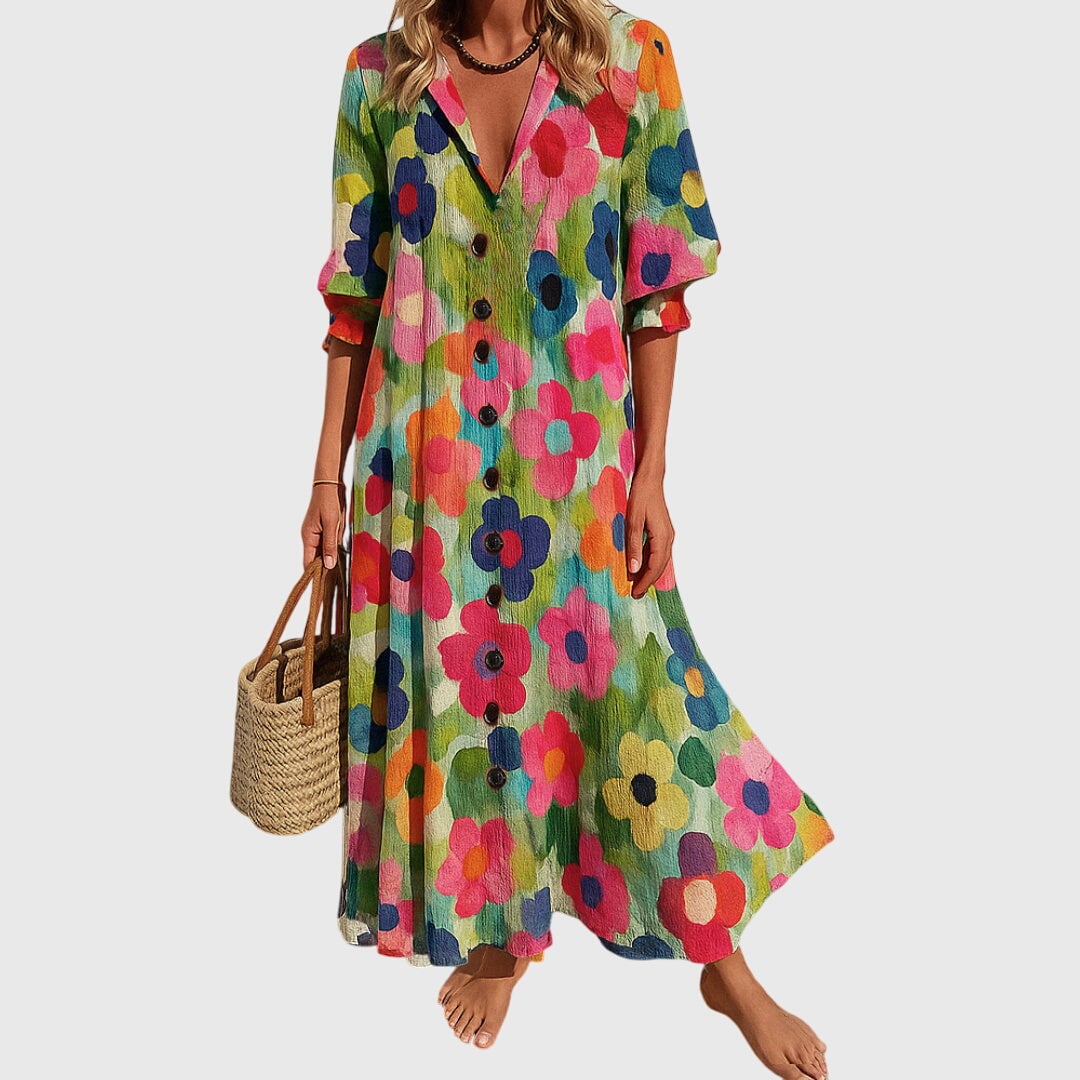 Esmeralda Women's Dress in Multi, photo 1