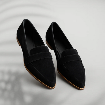 Fenella Women's Pointed Toe Loafers with Strap, photo 5