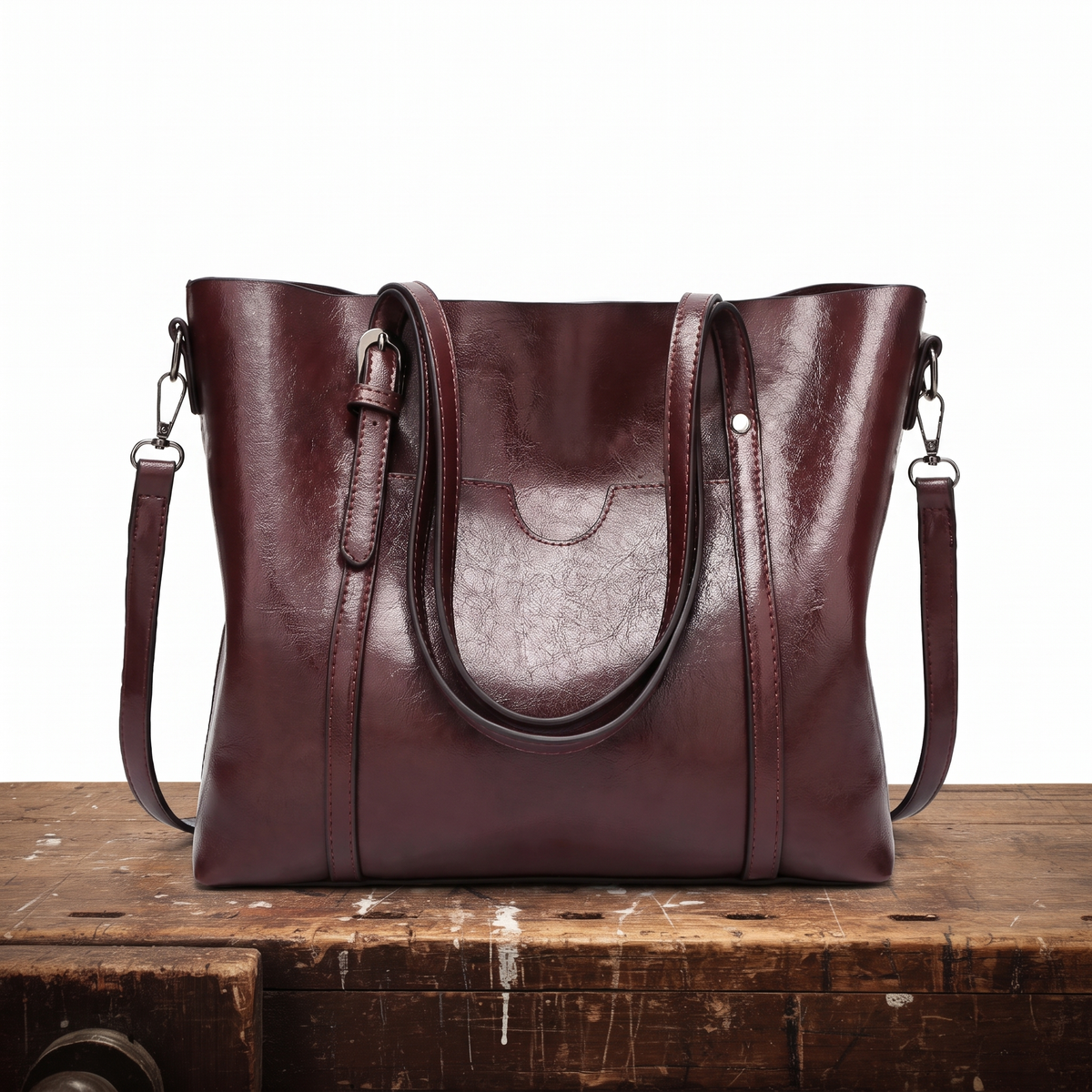 Georgia Leather Shoulder Bag, photo 4