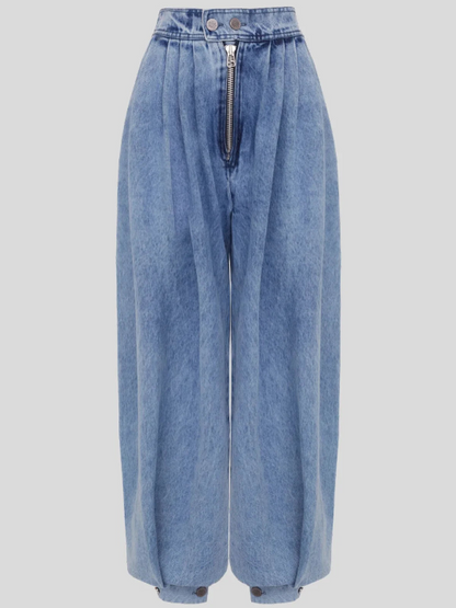 Isla Women's Jeans in Denim with a High Waist, photo 4