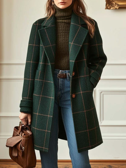 Coralie | Check Coat