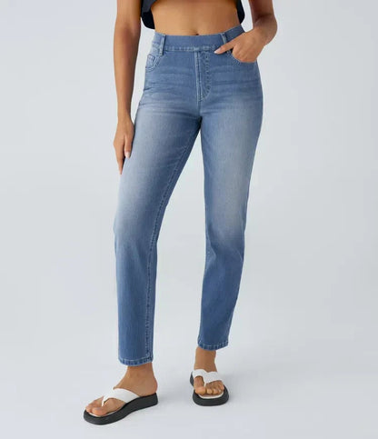 Katie Women's Trousers with Straight Legs and Pockets, photo 2