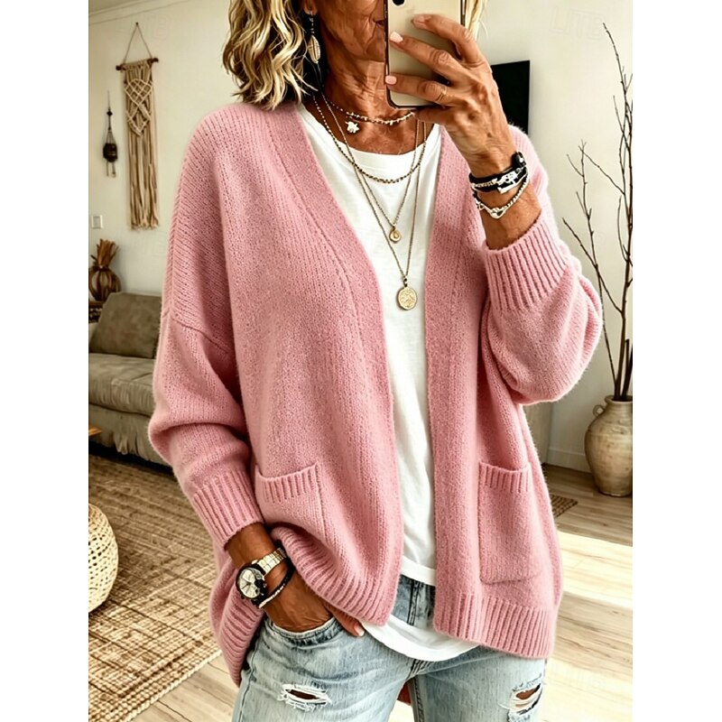 Juliet | Relaxed Open Front Cardigan