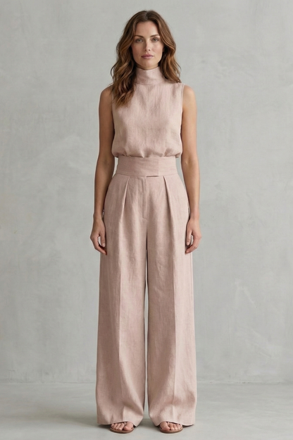 Marla Women's Two-Piece Set with Wide Leg Pants, photo 10