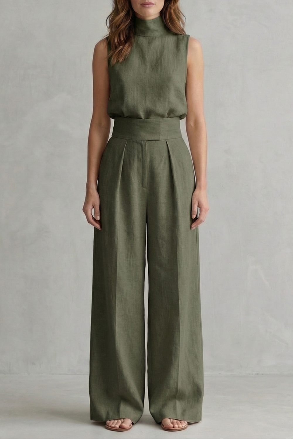 Marla Women's Two-Piece Set with Wide Leg Pants, photo 5