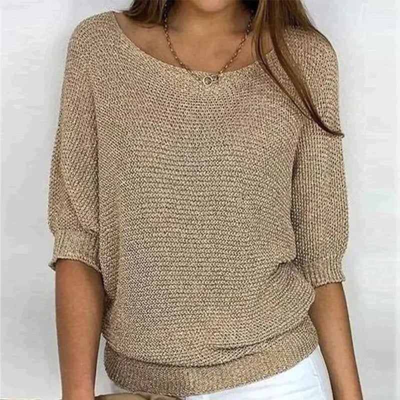 Mildred Women's Sweater in Knit in a Relaxed Fit, photo 1