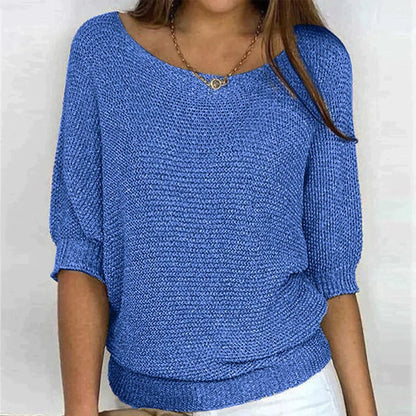 Mildred Women's Sweater in Knit in a Relaxed Fit, photo 4
