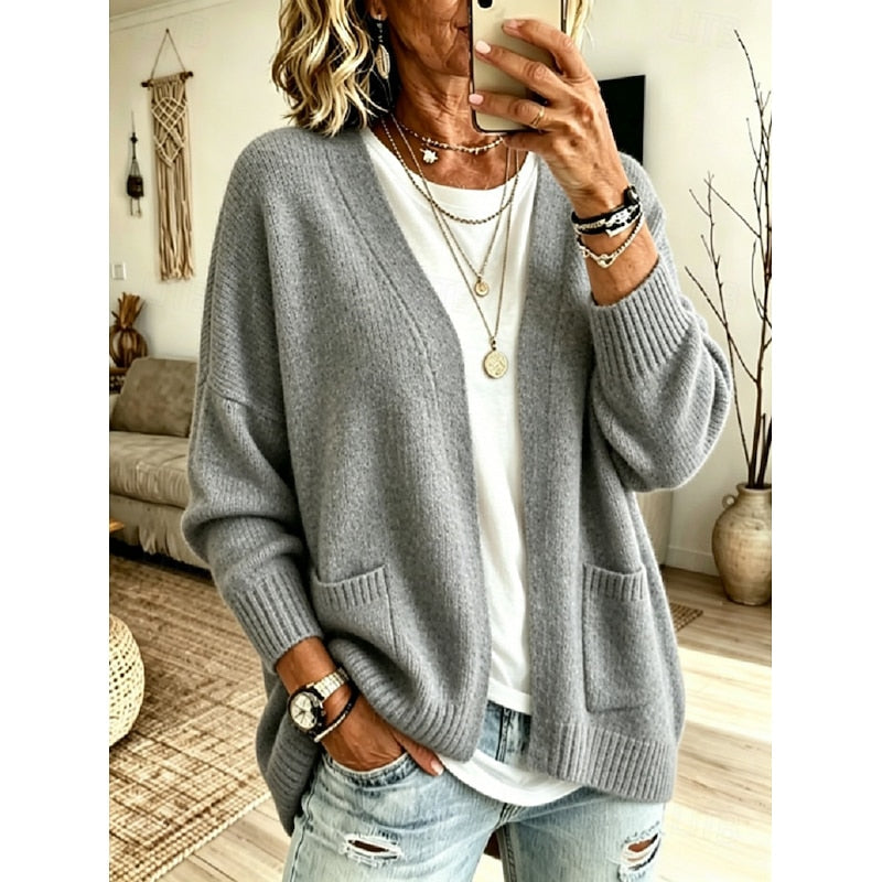 Juliet | Relaxed Open Front Cardigan photo 2