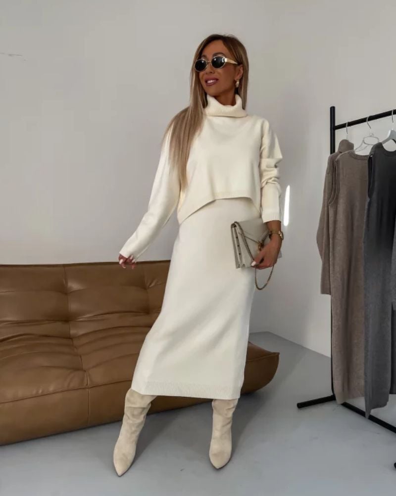 Opal Women's Co-ord Set with a Turtleneck, photo 1