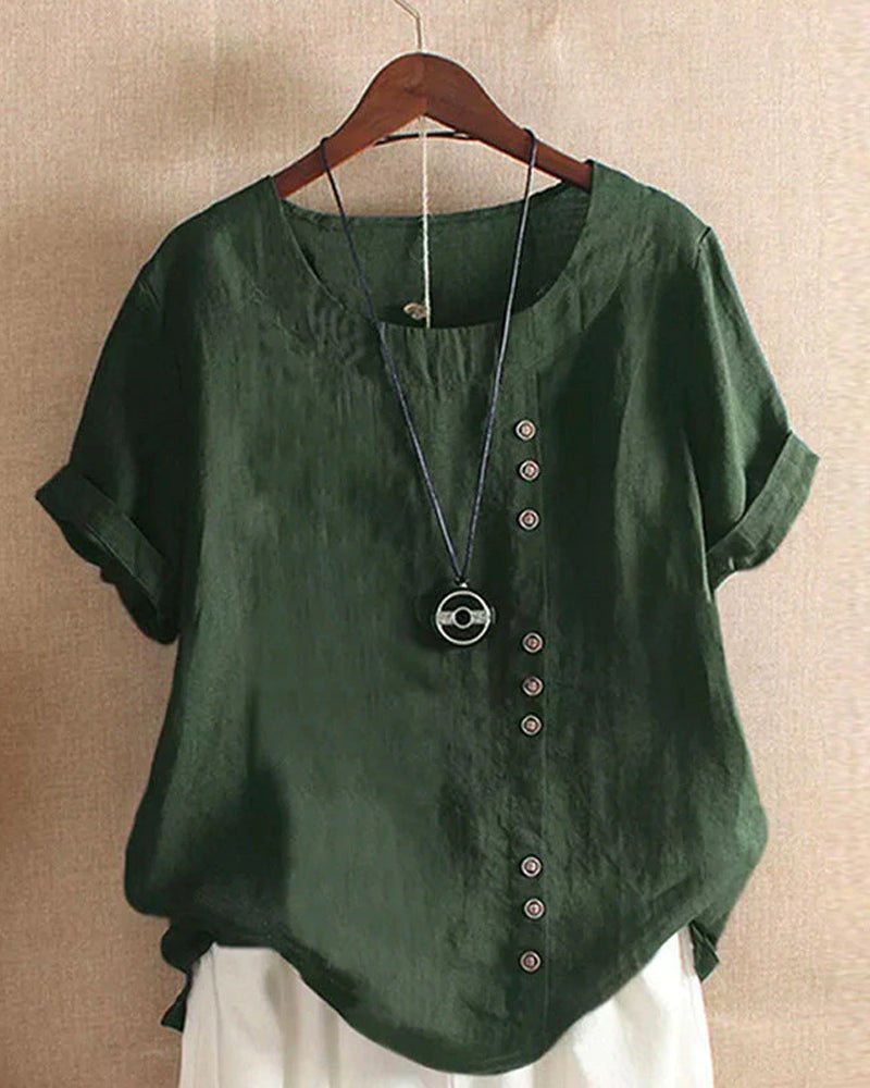 Orla Women's T-Shirt in a Short Cut with Short Sleeves, photo 5