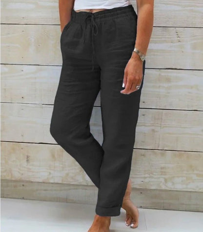 Peggy Women's Trousers in Polyester with a Check Pattern, photo 6