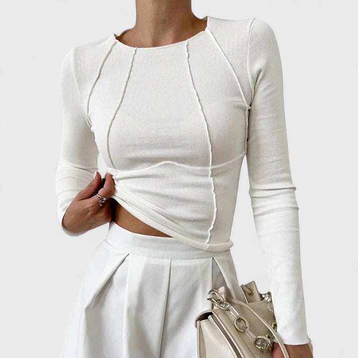 Rochelle Women's Top in a Slim Fit with a Round Neck, photo 1