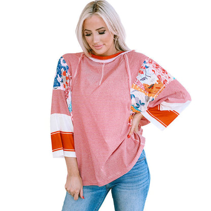 Rosalyn Women's Top in a Relaxed Fit with a Floral Print, photo 1