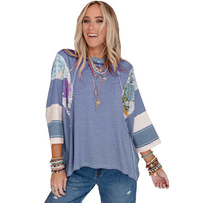 Rosalyn Women's Top in a Relaxed Fit with a Floral Print, photo 3