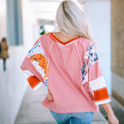 Rosalyn Women's Top in a Relaxed Fit with a Floral Print, photo 8