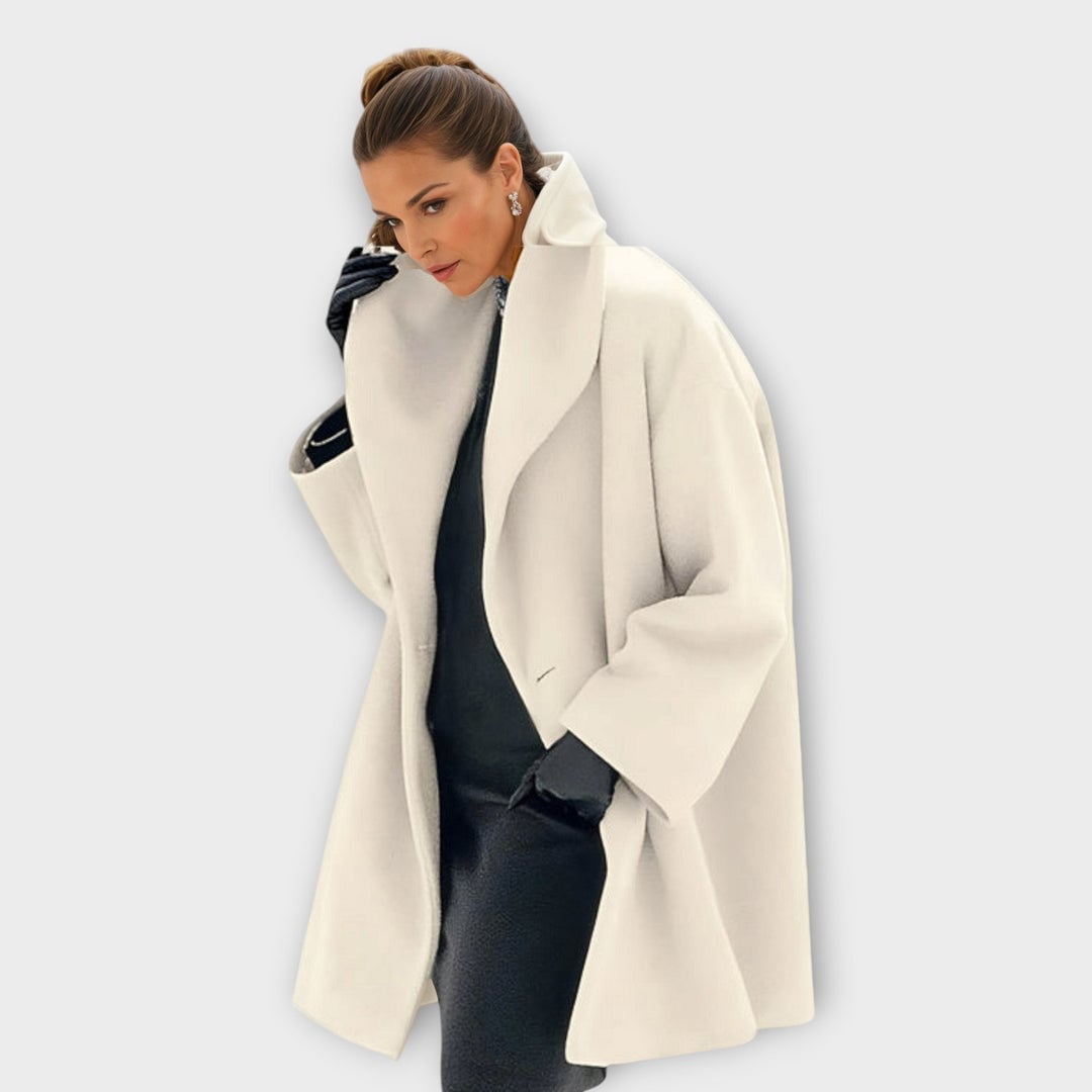 Shirley Women's Coat in a Relaxed Fit with a Hood, photo 2