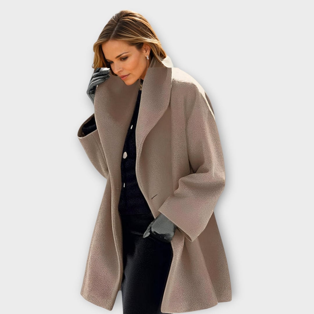 Shirley Women's Coat in a Relaxed Fit with a Hood, photo 5