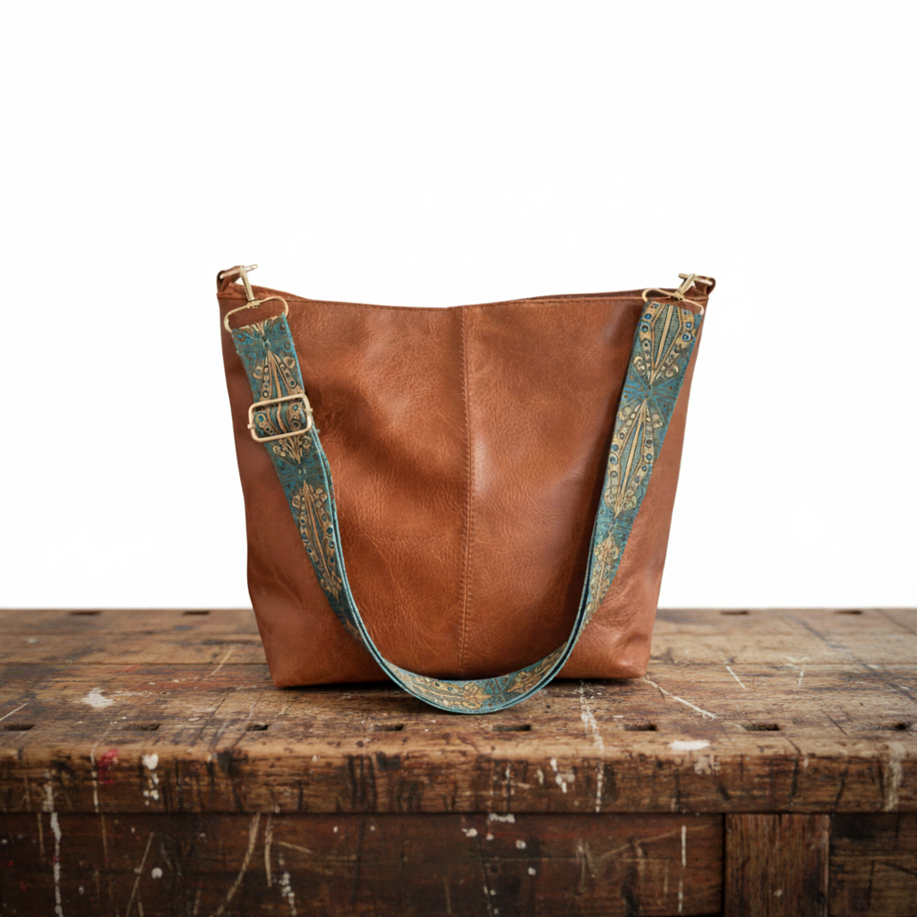 Thea Vintage Style Leather Bag, photo 1