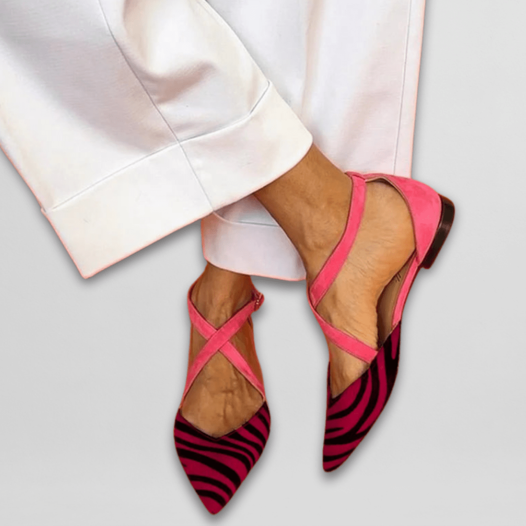 Trudy Women's Ballet Flats with an Animal Print, photo 4
