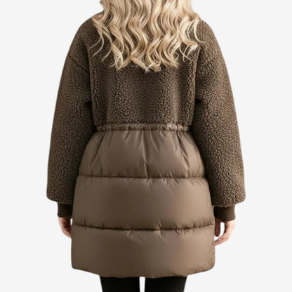 Vida Women's Coat with a Zip and Quilting, photo 2
