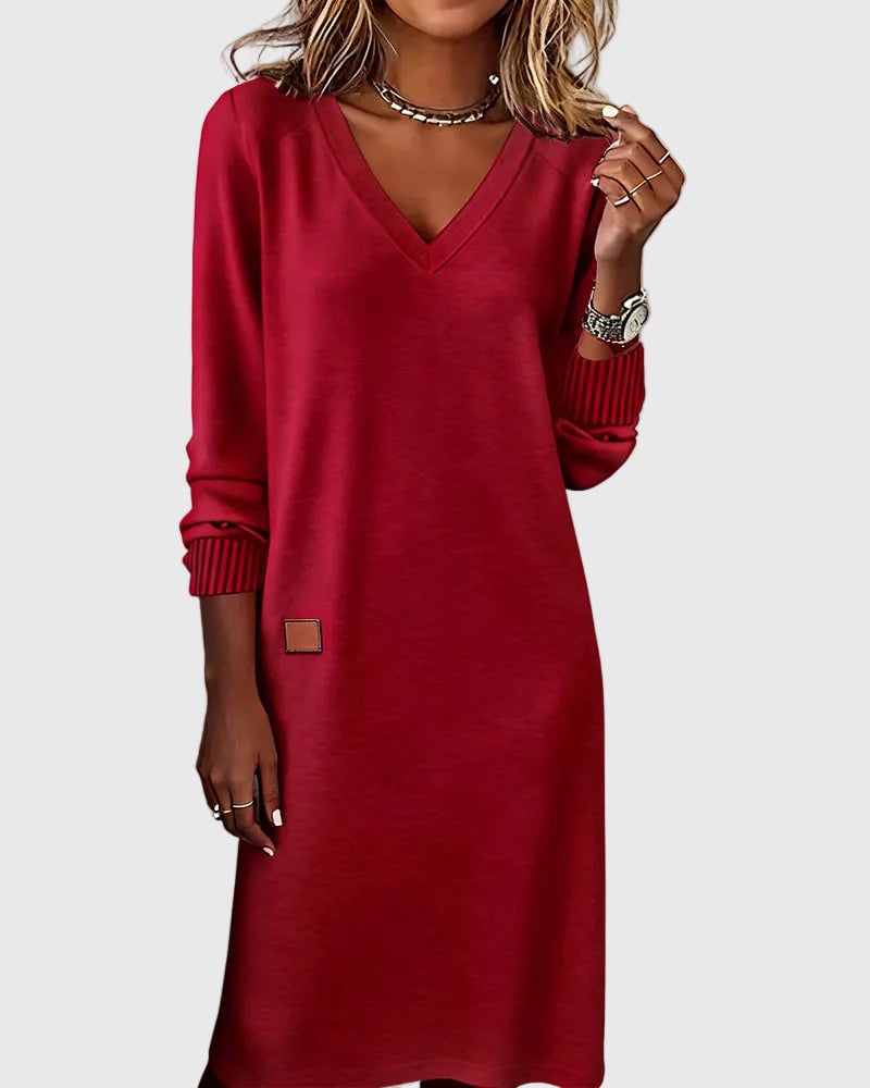 Yvonne Women's Dress in Red, photo 1